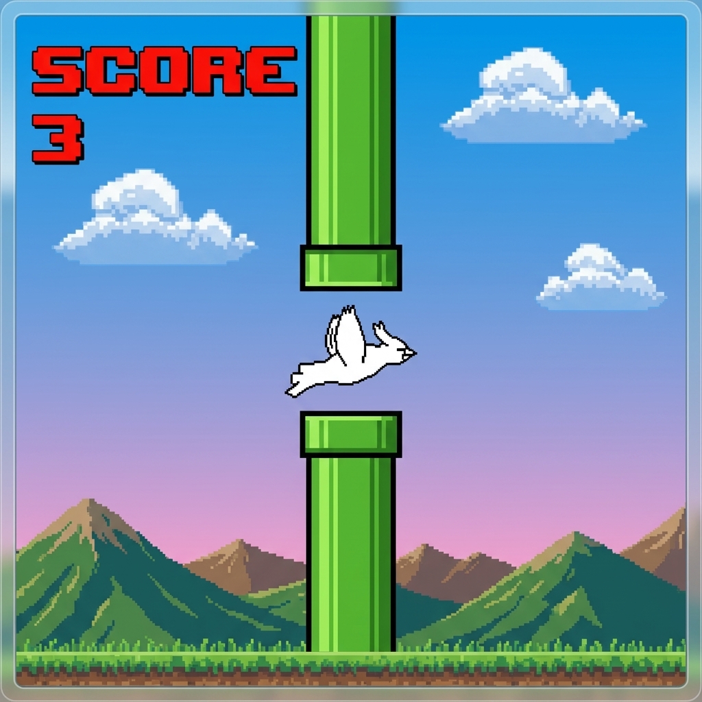Tappy Bird Gameplay Graphic
